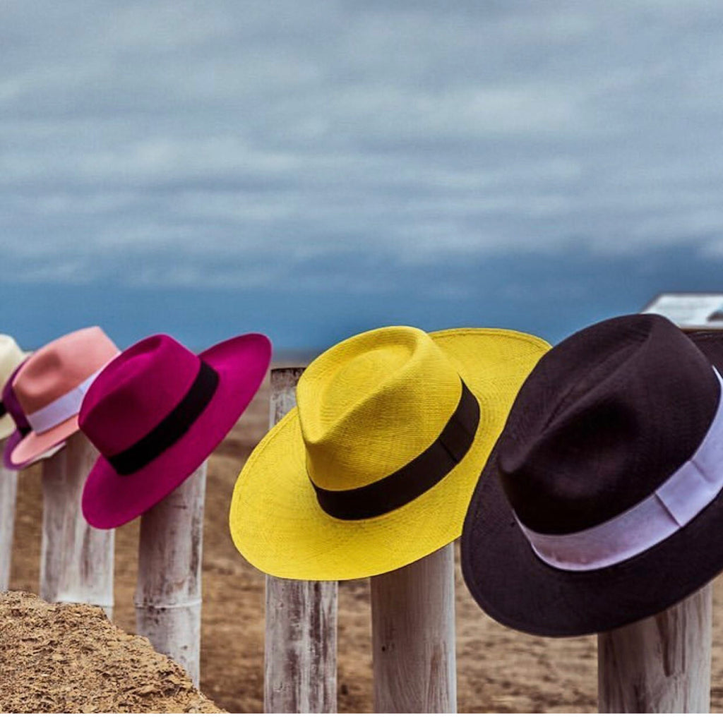 Colorful, Beautiful, Handmade Panama Hats