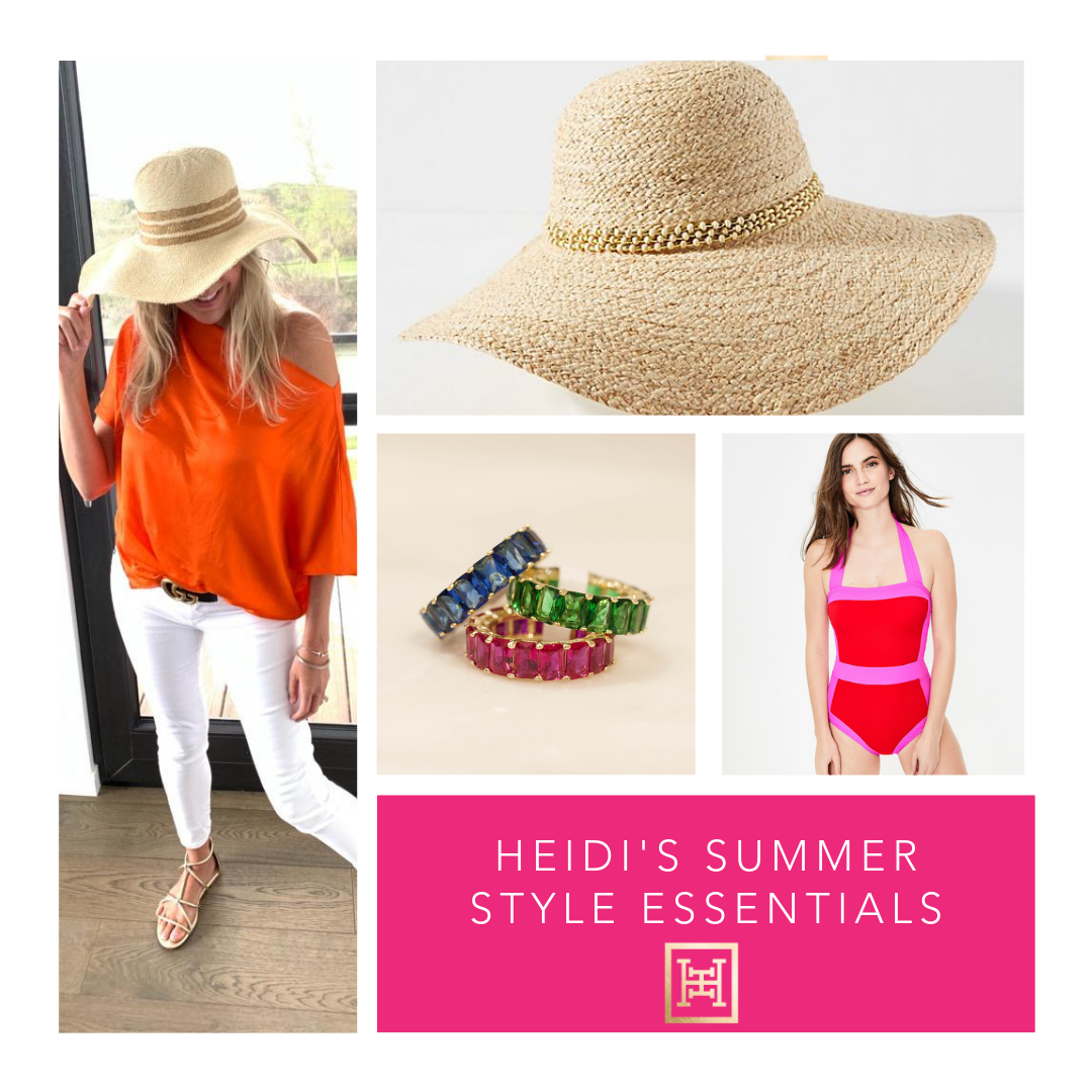 Heidi's summer style wardrobe essentials