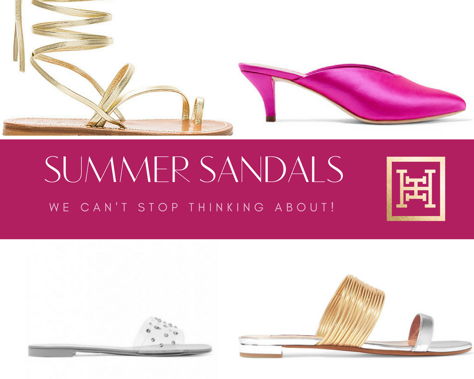 Summer sandals we can’t stop thinking about – and how to style them with your favorite HEIDI HOUSTON look