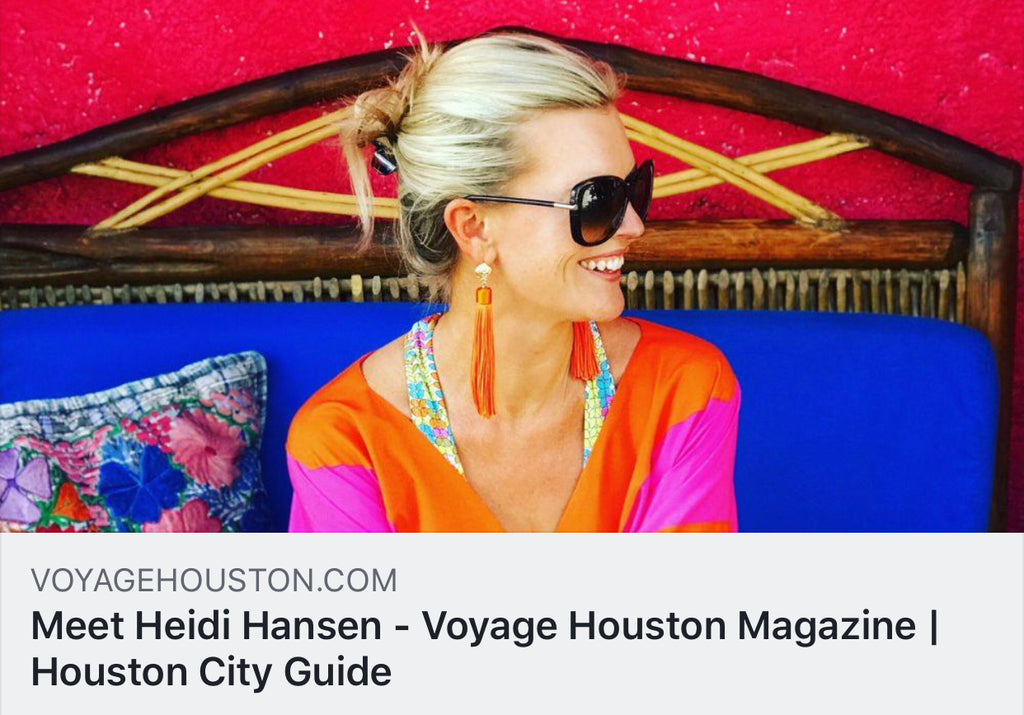 Feature in Voyager Houston Magazine ❤